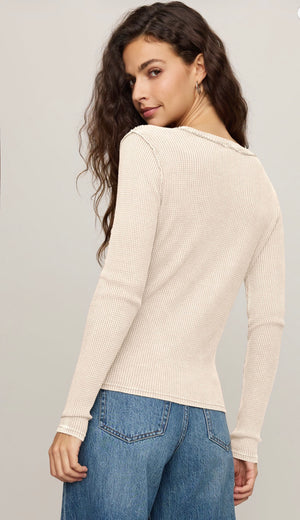 Arlet Mini Thermal Top-soft ecru