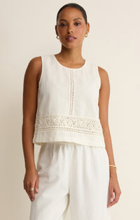 Sloan Embroidered  Top Tank