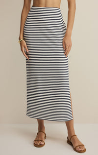 Ainslie Stripe Midi Skirt