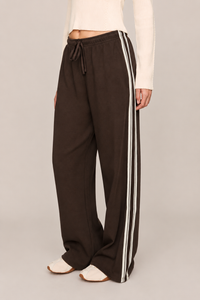 Breakaway Track Pant-dark chocolate