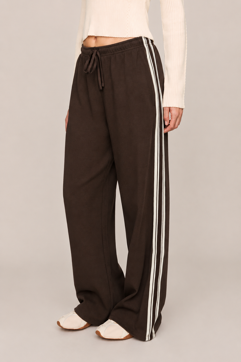 Breakaway Track Pant-dark chocolate