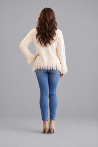 Winter Fringe Sweater