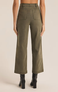 Bobbi Washed Grape Leaf Pant