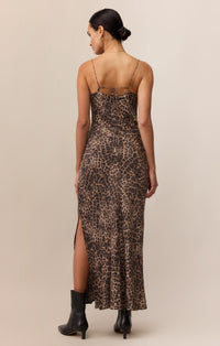 Cielo Leopard Midi Dress