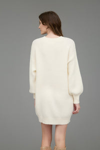 The Hazel Sweater Mini Dress