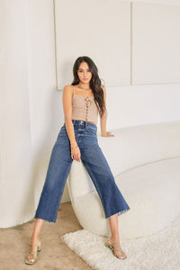 Kancan Crop Flare Jean