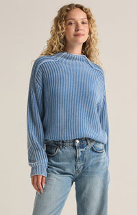 Washed Indigo Carraway Sweater